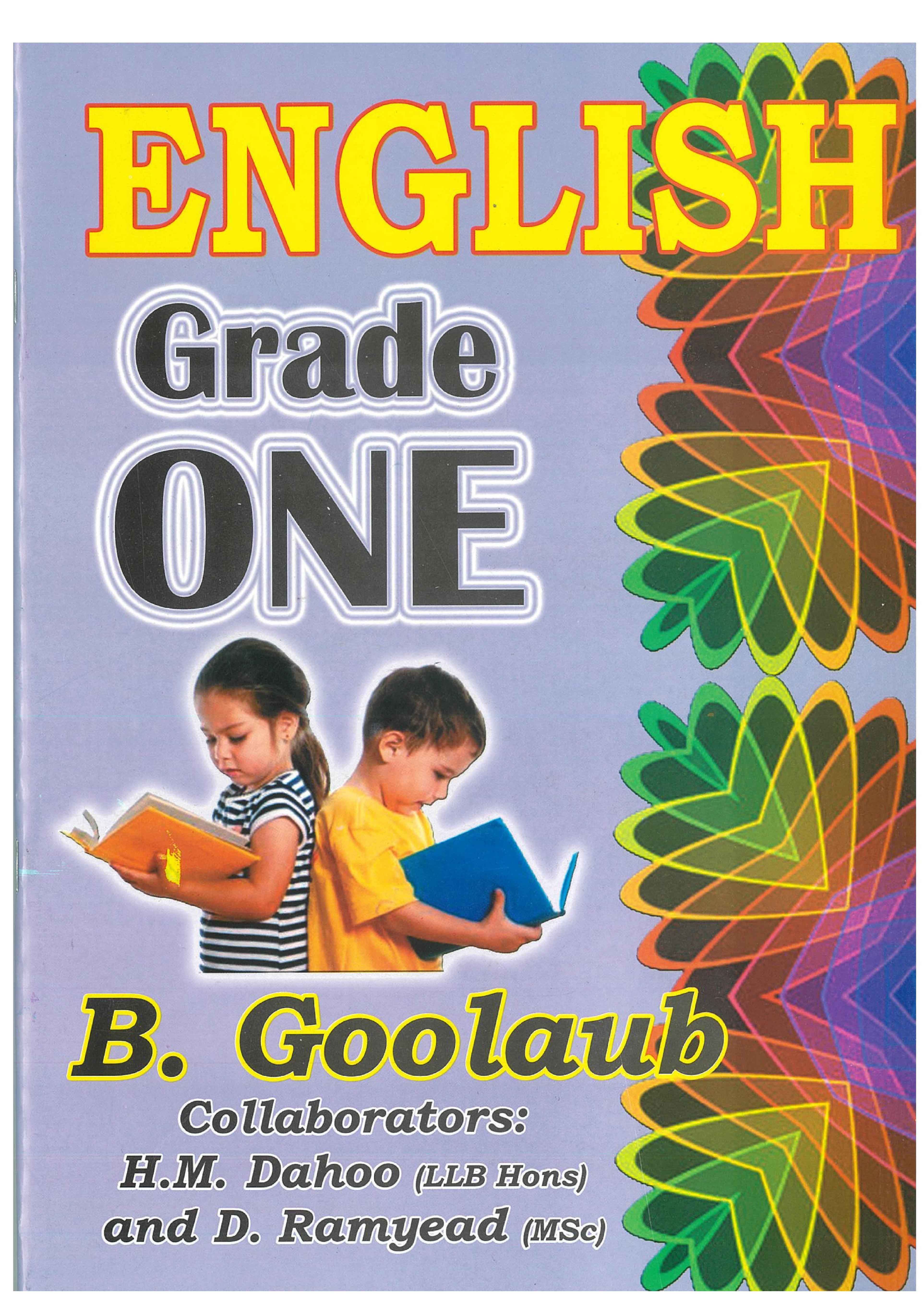 ENGLISH GRADE 1 - GOOLAUB